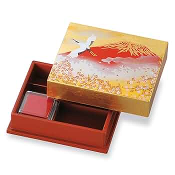 Amazon.co.jp: ミタニ 山中漆器 収納ケース 金 10cm 山中塗 箔